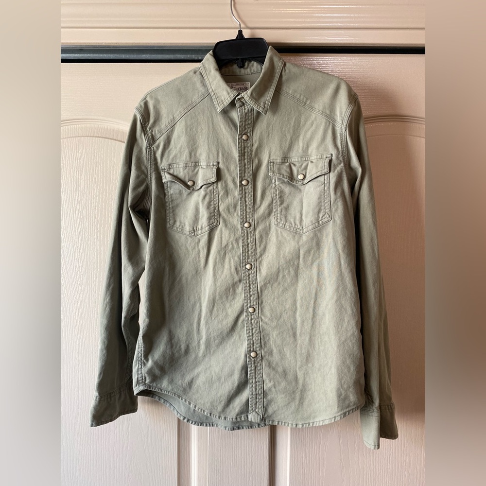Lucky Brand Men’s Western Button Up